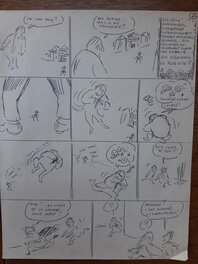 Fred - Scénario - Valentin le vagabond- L'alchimiste - Comic Strip