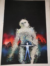 Henri Lievens - L'homme elastique - Original Illustration