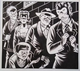 Charles Burns - Skin Deep - Original Illustration