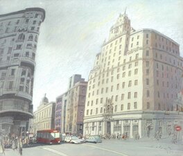 Jorge Arranz - La Telefonica - Original Illustration