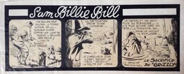 Lucien Nortier - Sam BIllie Bill - Planche originale