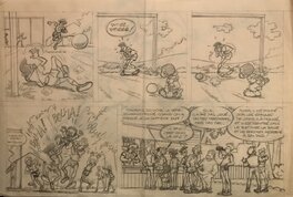 Daniël Desorgher - Jimmy Tousseul - Demi page - Comic Strip