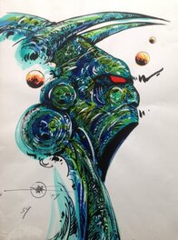 Une Autre Tête Hurlante a Cornes du Art Book MÉTAL MÉMOIRES - Éo Zanpano 2010 . Une Autre Tête Hurlante a Cornes du Art Book MÉTAL MÉMOIRES - Éo Zanpano 2010 .