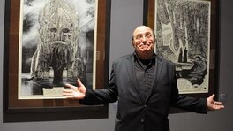 Philippe Druillet Le Maître devant ses 2 Chefs-D'Oeuvre L'île des Morts GAÏL ...Tout Simplement .