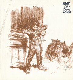 René Follet - René Follet | 1977 | Donald Duck: Papa is een hond 6 - Original art