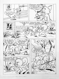 ? - Tom et Jerry - Planche originale