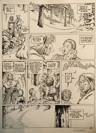 Christian Verhaeghe - Traîne - Ténèbres - Christian Verhaeghe - Planche originale