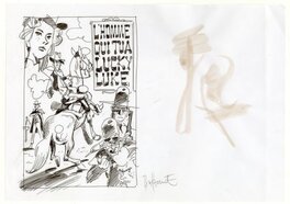 Matthieu Bonhomme - L’Homme qui tua Lucky luke - Original art