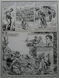 Marc Hardy - Duel Merckx-Ocana - Planche originale