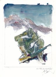 René Follet - René Follet | 2007 | L'étoile du soldat: etude couverture - Original art