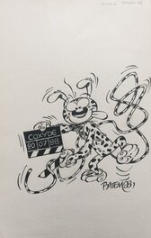 Batem - Marsupilami - Original Illustration