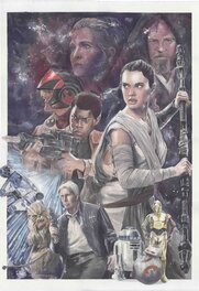 Daniel Azconegui - Star Wars - Original Illustration