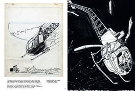 L'Alouette II dessinée par Walthéry dans "Benoît Brisefer" en 1968. L'Alouette II dessinée par Walthéry dans "Benoît Brisefer" en 1968.