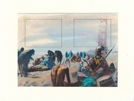 René Follet - René Follet | 1962 | Le dernier des Mohicans - Œuvre originale