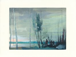 René Follet - René Follet | 1962 | Le dernier des Mohicans - Original art
