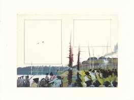 René Follet - René Follet | 1962 | Le dernier des Mohicans - Œuvre originale