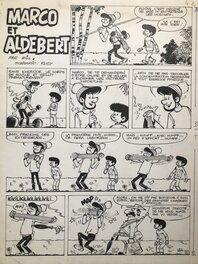 Will - Marco et aldebert - Planche originale