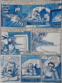 Frederik Peeters - Rg – Page 23 – Frederik Peeters - Planche originale