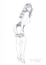 Giovanna Casotto - Pin-Up - Illustration originale