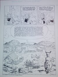 Christian Godard - "le Cocon du désert" - Comic Strip