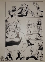 Jim Lawson - Planet Racers book 1 page 93 - Planche originale