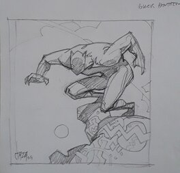 Caza - Black Panther - Original art