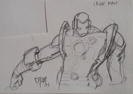 Caza - Iron MAN - Œuvre originale