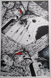 Philippe Druillet - Métal Esquisses - Planche originale