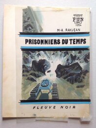 Gaston de Sainte-Croix Couverture Originale FNA 414 Anticipation Prisonniers du Temps