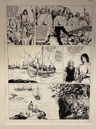 Thorgal Louve planche originale no 8