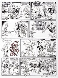 Olis - Planche originale du Garage Isidore n° 158 - Comic Strip