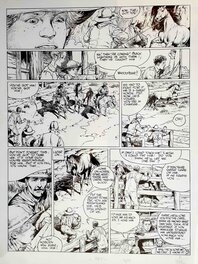 Michel Blanc-Dumont - Black Lightning - Planche originale