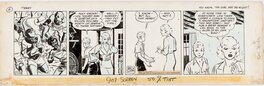 Milton Caniff - Terry and pirates daily 7/23/1936 - Planche originale