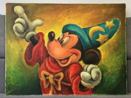 Joan Vizcarra - Hommage à "The Sorcerer's Apprentice" - Œuvre originale