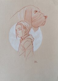 Rafaël De Latorre - Jesse & Sandor - Animosity - Illustration originale