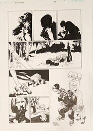 Eduardo Risso - 100 Bullets 55 p. 21 - Illustration originale