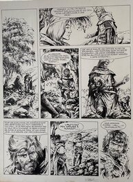 William Vance - Roderic Page 27 - Planche originale