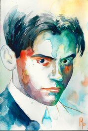 Federico Mele - Federico García Lorca - Illustration originale