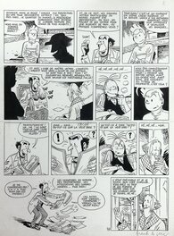 Frank Le Gall - Spirou et Fantasio - Planche originale