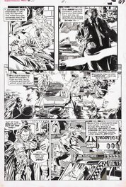 Al Williamson - Williamson / Garzon - Blade Runner with Deckard and Zhora - Planche originale