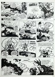 Yoann - Spirou et Fantasio - La Colère Du Marsupilami - Planche originale