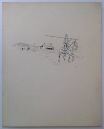 La Planche Originale au format entier de 30 X 37,5 Cm ,...A Recadrer a L'encadrement par un Professionnel