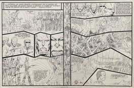 Philippe Druillet - Salammbô p21&22 - Planche originale