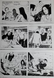 Milo Manara - Les yeux de Pandora - Planche originale