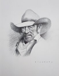 Eugenio Sicomoro - Illustration - Le borgne - Original Illustration