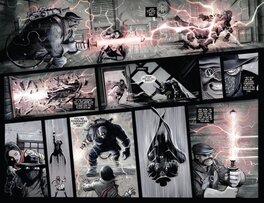 Spider-Man Noir (#3, planches 2-3) Spider-Man Noir (#3, planches 2-3)