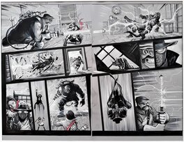 Juan E. Ferreyra - Spider-Man Noir: Twilight in Babylon - Comic Strip