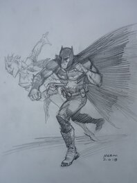 Enrico Marini - Batman The Dark Prince Charming, Batman et le Joker - Original art