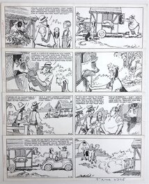 Clifford McBride - NAPOLEON ET ONCLE ELBY - Planche originale