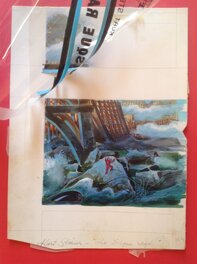 La Couverture avec son Rhodoïd soulevé . La Couverture avec son Rhodoïd soulevé .